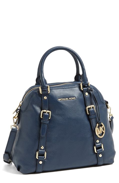 michael kors bedford large navy blue shoulder bags|Michael Kors bedford medium tote.